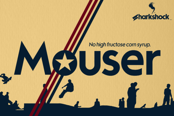 Mouser: A Modern Typeface for Crisp Visual Communication